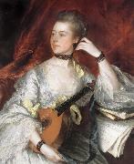 Thomas Gainsborough Portrait of Ann Ford oil on canvas